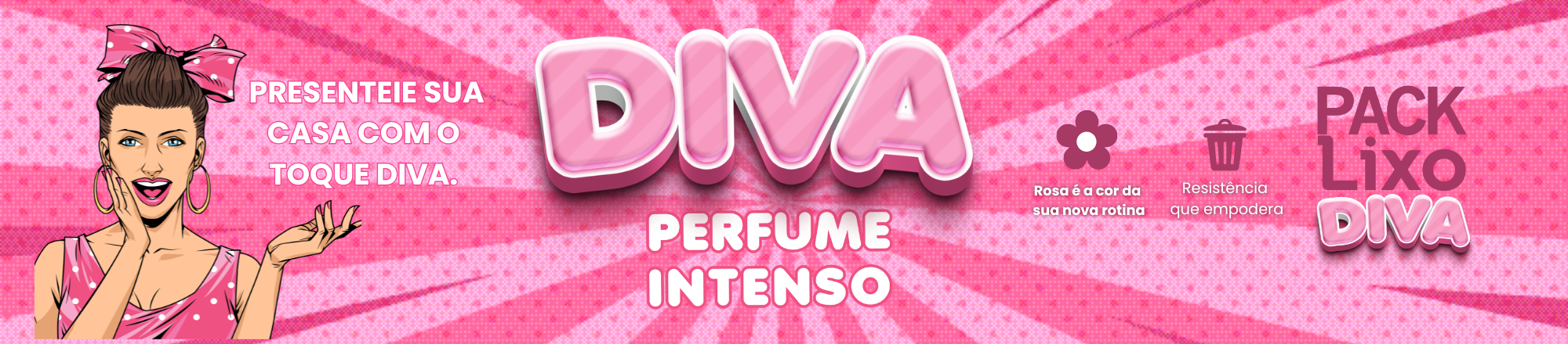 Pack lixo diva