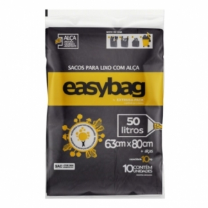 RMF - SACO PLASTICO EASY BAG EMBALADO 050 LT - PT.10UN