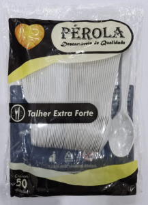 PEROLA - COLHER MASTER EXTRA FORTE BRANCO - CX.20X50UN