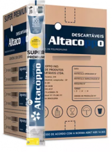 ALTACOPPO - COPO 110ML PREMIUM BRANCO - CX.30X100UN