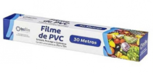 TECFILM - FILME PVC 28CMX30M CARTUCHO - CX.24UN