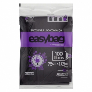 RMF - SACO PLASTICO EASY BAG EMBALADO 100 LT - PT.05UN