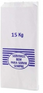 MP - SACO PAPEL MONO SERVIMOS BEM 15KG - PT.500UN