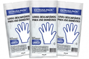 EXPK - LUVA DESCARTAVEL POLIETILENO - CX.50X100UN