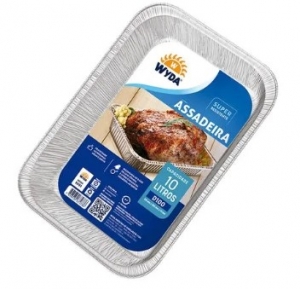 WYDA - ASSADEIRA RETANGULAR D100 10000 ML (415X355X73) - UN