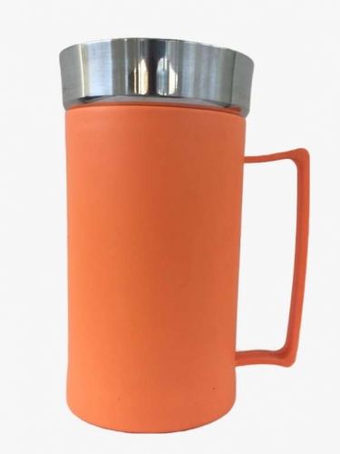 BEZAVEL - CANECA SUB ZERO 500ML TIMBRADA LARANJA (4360) - UN