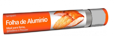 PRA VIAGEM - ROLO ALUMINIO 30X7,5 MT - UN