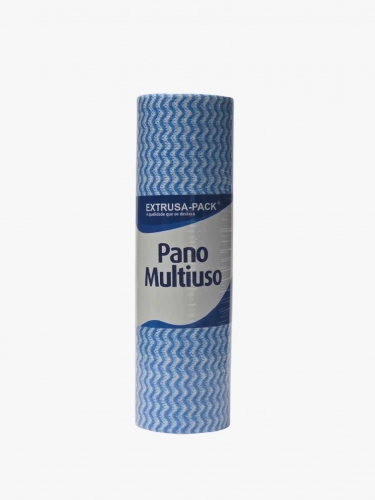 EXPK - PANO MULTIUSO 26CM X 25MTS COM 50 PANOS AZUL - CX.24UN