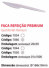 PRAFESTA - FACA REFEICAO PREMIUM CRISTAL (7060) - CX.20X50UN